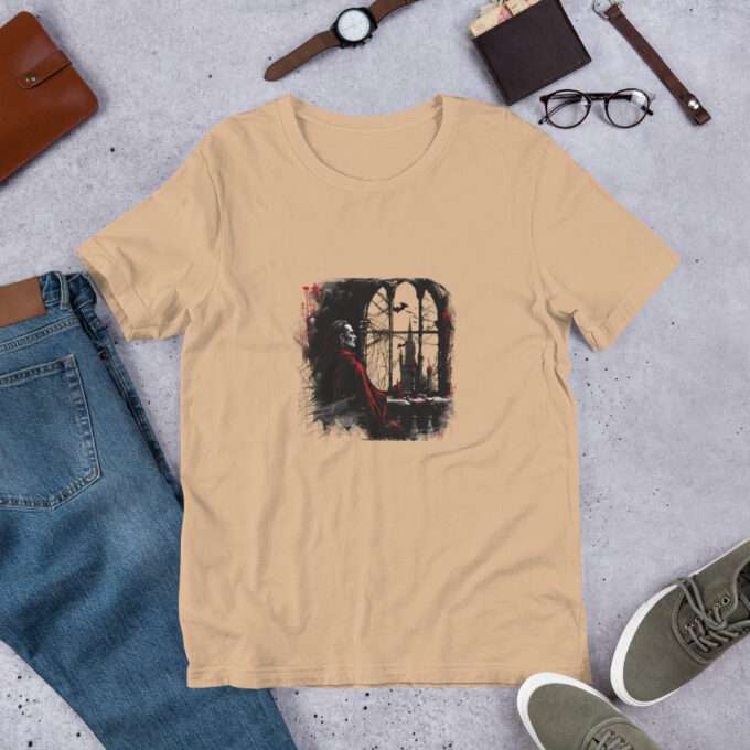 Halloween graphic shirt, Vintage Vampire Movie Poster T-Shirt - Vampire T-Shirt. - Image 7