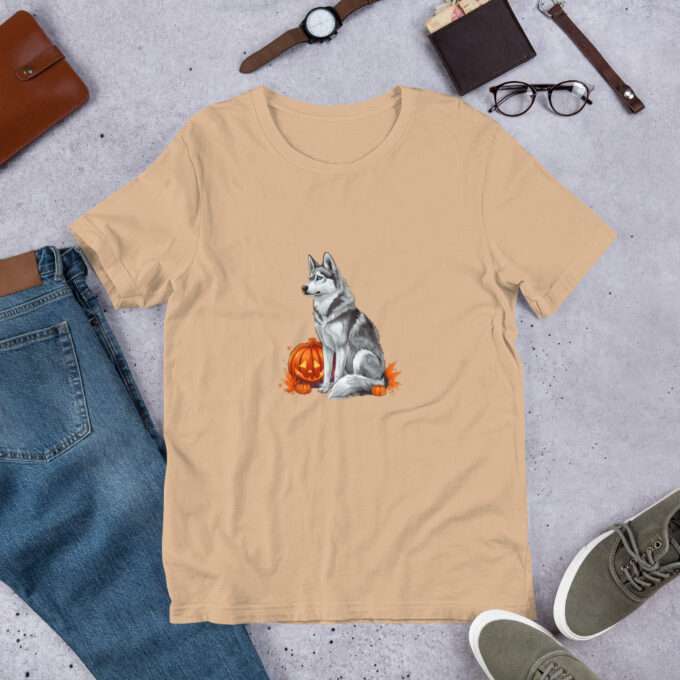 Husky Halloween Shirt , Dogs Halloween Shirt - Image 5