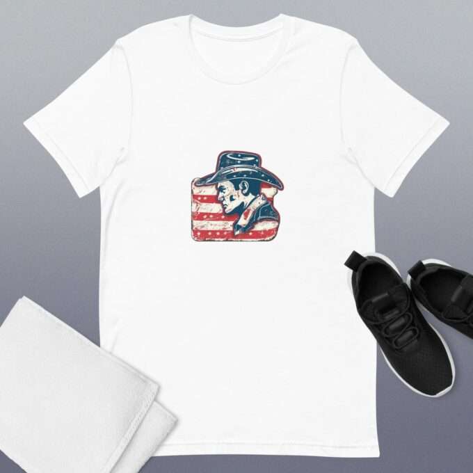 Stylish USA Flag T-shirt - Perfect for Labor Day & Gifts - Image 5