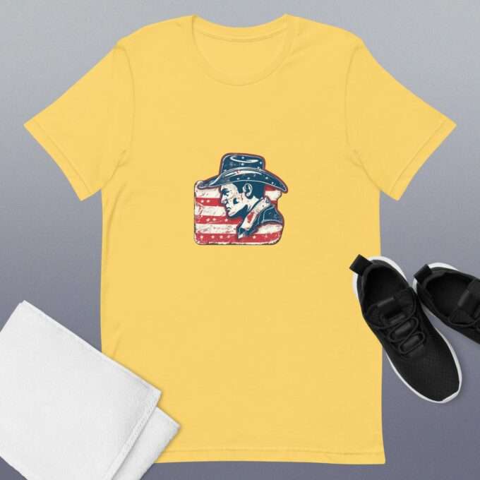 Stylish USA Flag T-shirt - Perfect for Labor Day & Gifts - Image 6