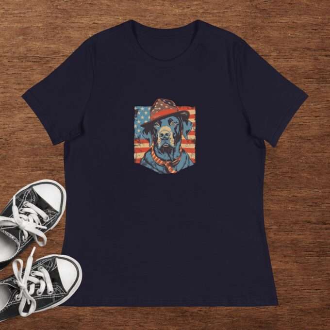 Retro Dog Breed 4th of July T-Shirt - Personalized & Patriotic - Image 2