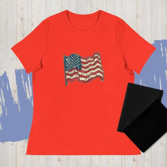 Tees for Women Patriotic Shirts for Women, Shirts Summer Casual Tee Tops - Image 3