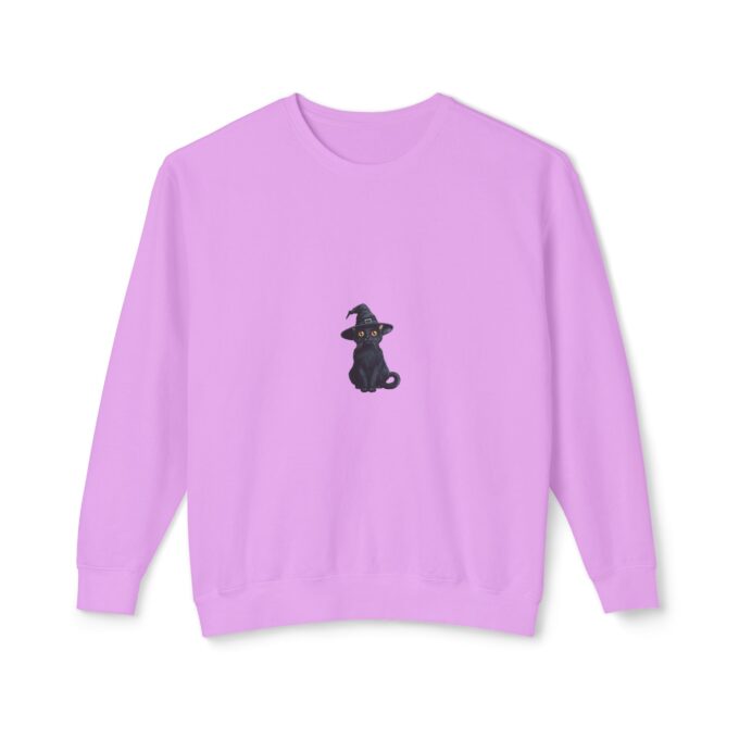 Gothic cat Oversized Sweatshirt, Gothic Oversized Hoodie - Image 6