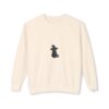 Gothic cat Oversized Sweatshirt, Gothic Oversized Hoodie - Image 2