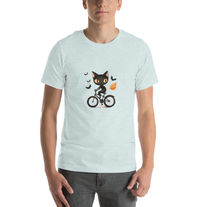 Goth Cat Unisex T-shirt, Black Cat Shirt , Unique gothic apparel - Image 10