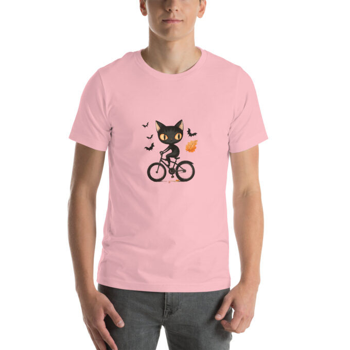 Goth Cat Unisex T-shirt, Black Cat Shirt , Unique gothic apparel - Image 7