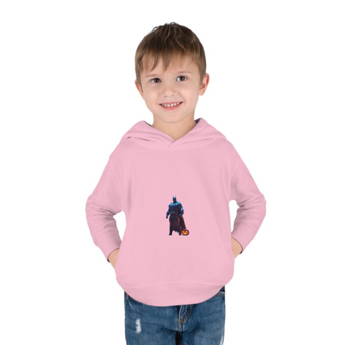 Halloween BatMan Hoodie,Toddler Pullover Fleece Hoodie - Image 5