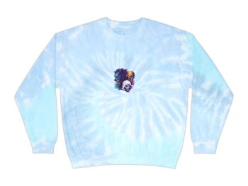 Halloween Monsters Unisex Tie-Dye Sweatshirt