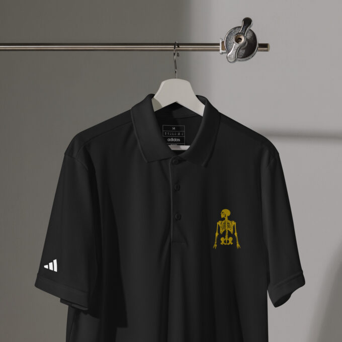 Halloween Polo Shirt, Adidas Sport Polo - Image 2