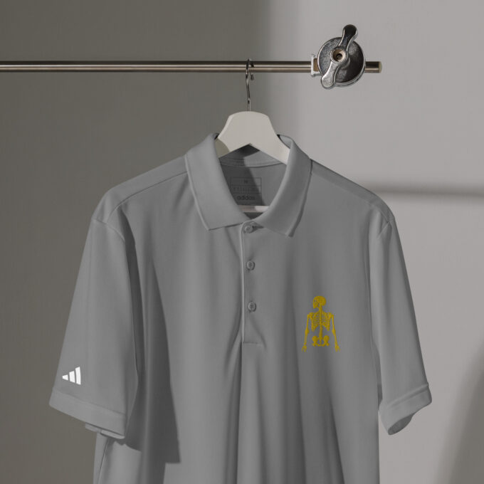 Halloween Polo Shirt, Adidas Sport Polo