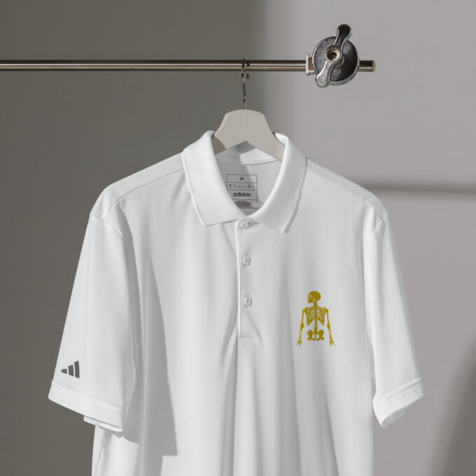 Halloween Polo Shirt, Adidas Sport Polo - Image 3