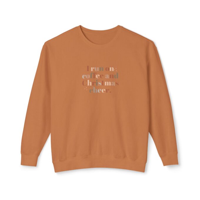 I Run on Coffee & Christmas Cheer Sweatshirt - Image 8