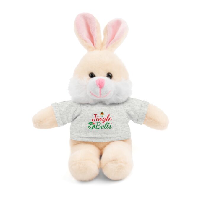 Jingle Bells Stuffed Animals with Tee – Festive Holiday Plush - Image 4