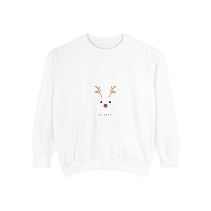 Christmas Oh Dear Sweatshirt – Festive and Cozy Unisex Wear - Image 2