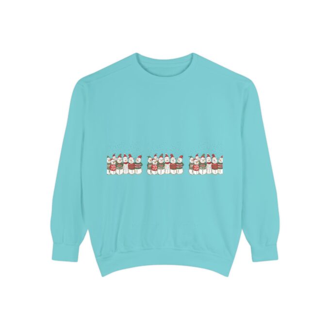 Christmas Snowman Sweatshirt – Cozy Festive Holiday Style - Image 4