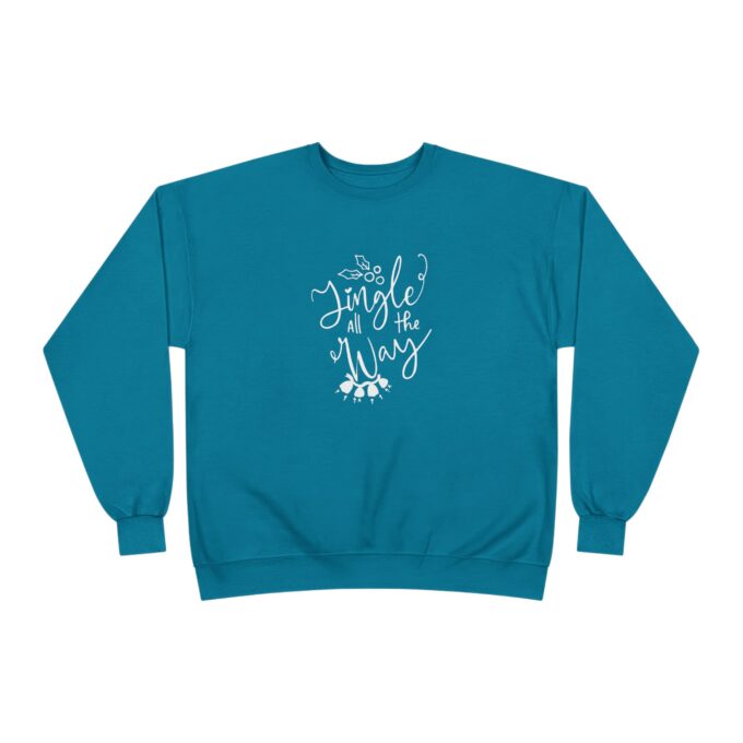 Jingle All The Way Crewneck Sweatshirt – Festive and Cozy - Image 16