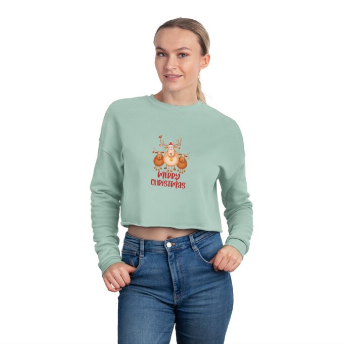 Reindeer Christmas Long Sleeves Shirt – Fun & Festive Holiday Wear - Image 6