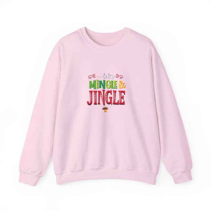 Let’s Mingle & Jingle sweatshirt Jingle all the way sweatshirt Holiday unisex sweatshirt Cozy Christmas sweatshirt Festive holiday sweater