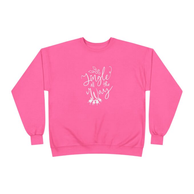 Jingle All The Way Crewneck Sweatshirt – Festive and Cozy - Image 14