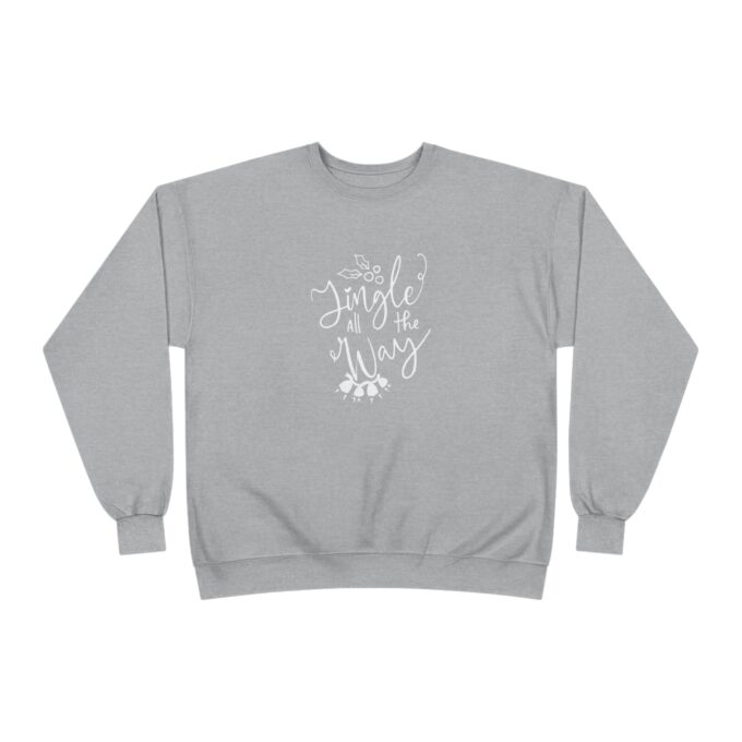 Jingle All The Way Crewneck Sweatshirt – Festive and Cozy - Image 6