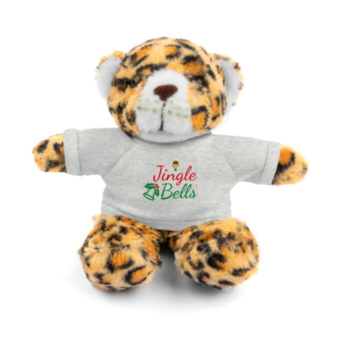 Jingle Bells Stuffed Animals with Tee – Festive Holiday Plush - Image 7