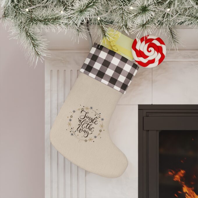 Jingle All The Way Christmas Stocking - Image 8