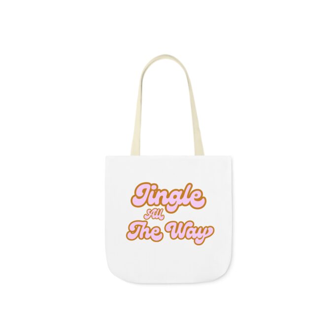 Holiday tote bag Canvas shopping bag Christmas tote Festive gift bag