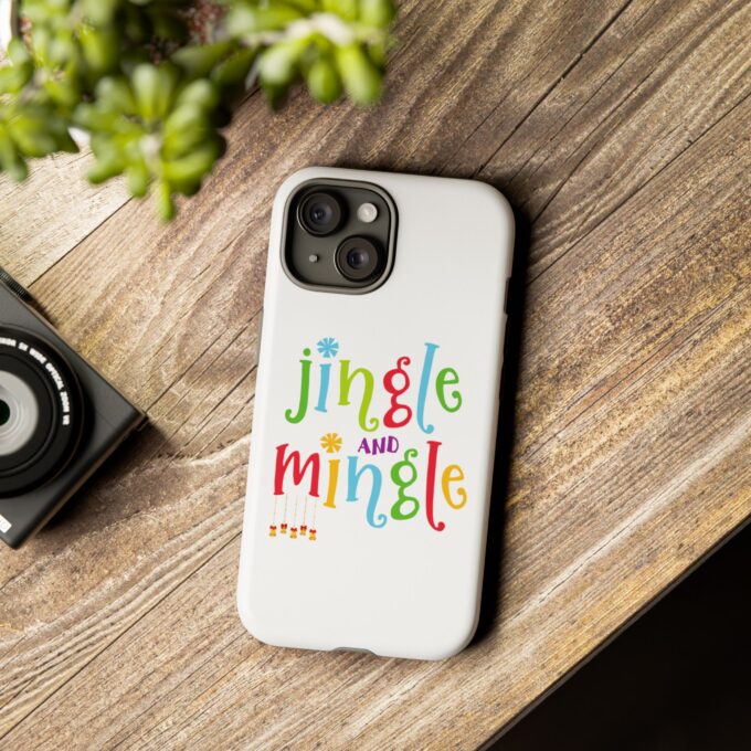 Jingle and Mingle iPhone Cases – Festive Tough Protection - Image 3