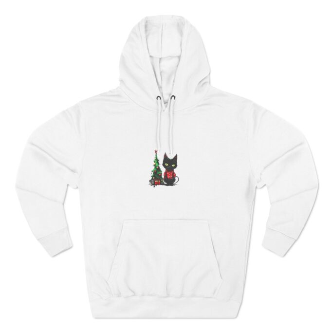 Christmas Ghothic Tree ,Three-Panel Fleece Hoodie - Image 2