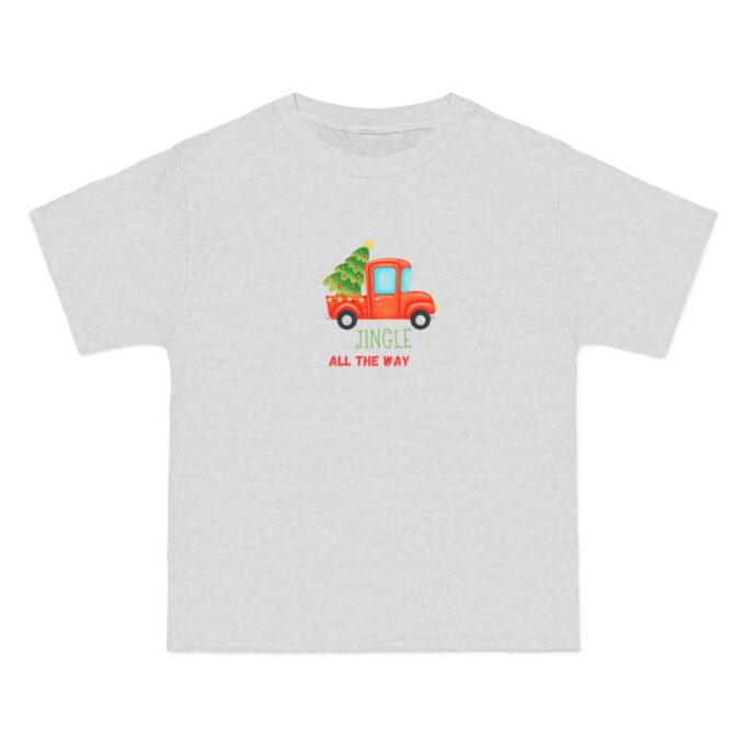 Vintage Red Truck Christmas T-Shirt – Holiday Cheer  Short Sleeve T-Shirt - Image 6