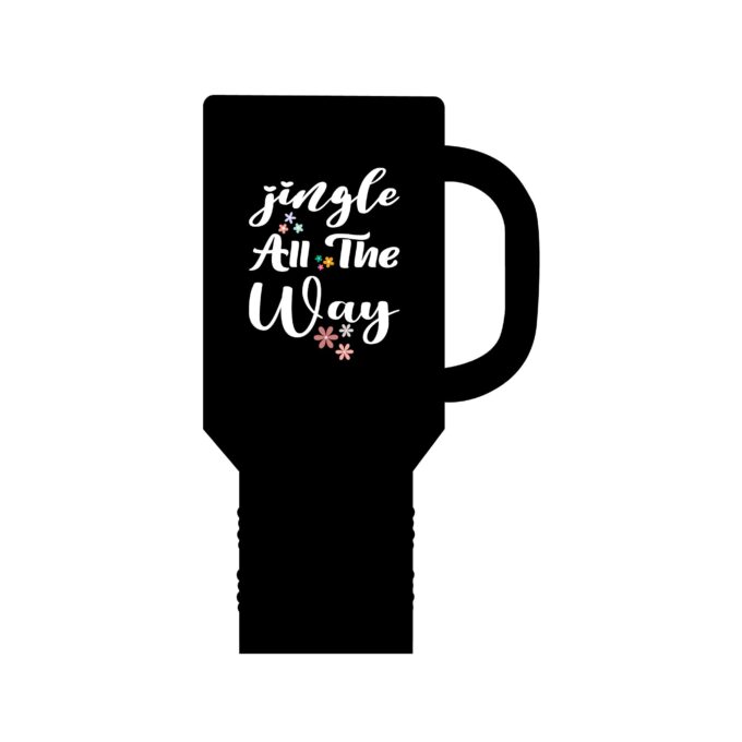 Jingle All The Way Travel Mug – Insulated, 40oz Festive Mug - Image 6