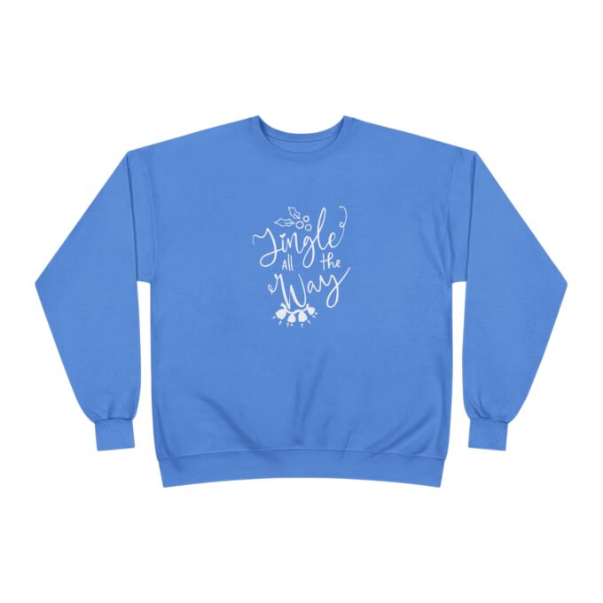 Jingle All The Way Crewneck Sweatshirt – Festive and Cozy - Image 8