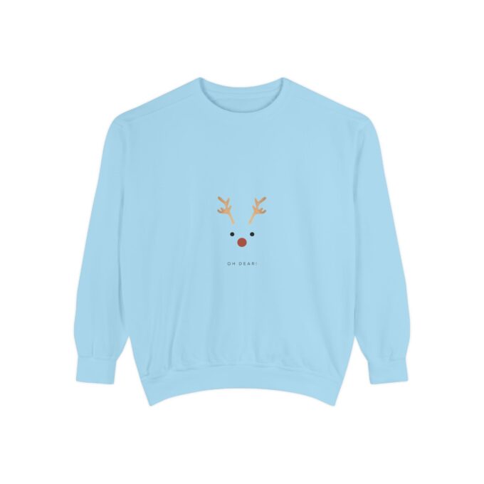 Christmas Oh Dear Sweatshirt – Festive and Cozy Unisex Wear - Image 4