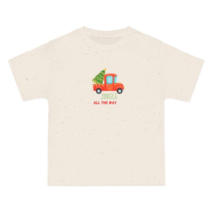 Christmas vintage T-shirt Red truck holiday shirt Festive Christmas tee Jingle all the way shirt