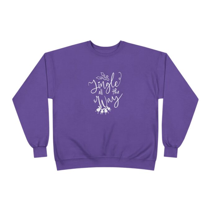 Jingle All The Way Crewneck Sweatshirt – Festive and Cozy - Image 12