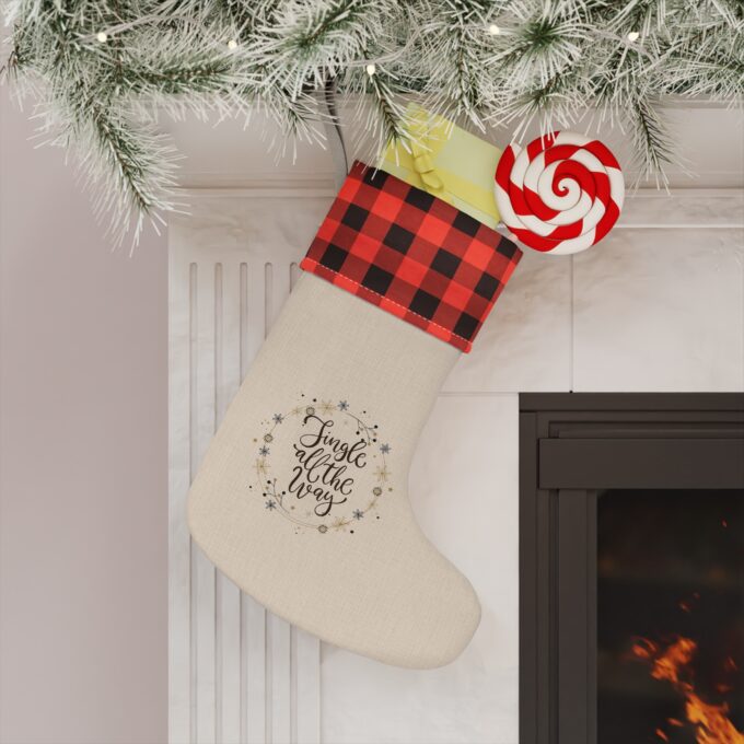 Jingle All The Way Christmas Stocking - Image 4