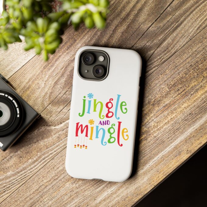 Jingle and Mingle iPhone Cases – Festive Tough Protection - Image 4