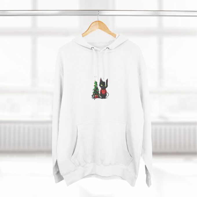 Christmas Ghothic Tree ,Three-Panel Fleece Hoodie - Image 4