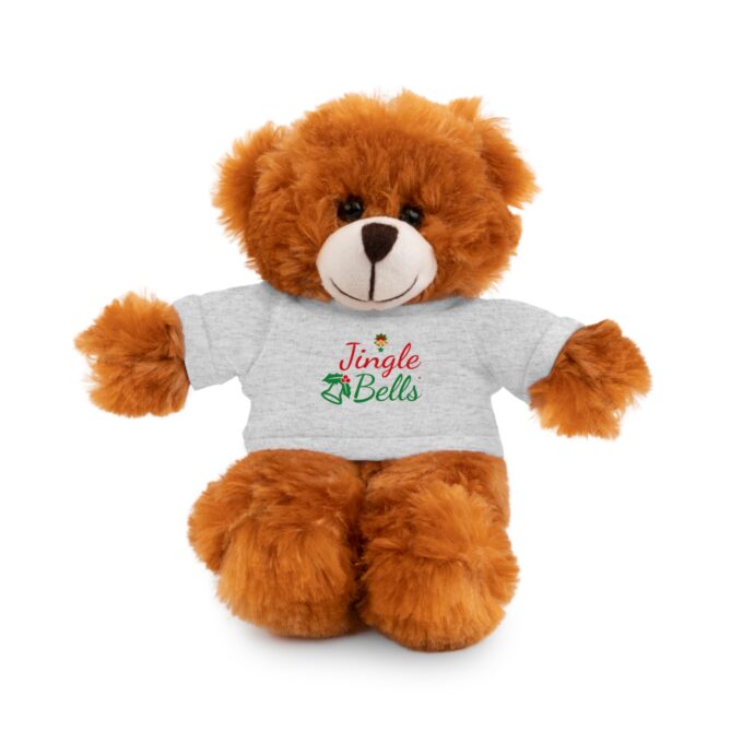 Jingle Bells Stuffed Animals with Tee – Festive Holiday Plush