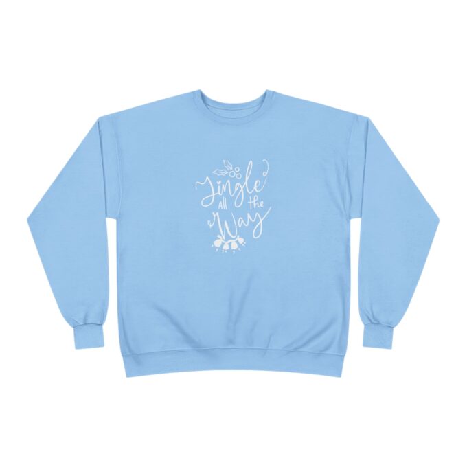 Jingle All The Way Crewneck Sweatshirt – Festive and Cozy - Image 10