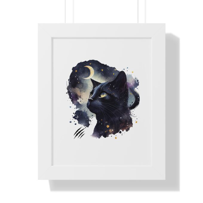 Gothic Cat Christmas Poster – Unique Holiday Wall Art - Image 6