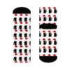 Gothic Cat Christmas Crew Socks – Perfect for Cat Lovers! - Image 4