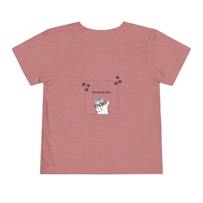 Gothic Cat Christmas Toddler Short Sleeve Tee - Fun Holiday Style - Image 5