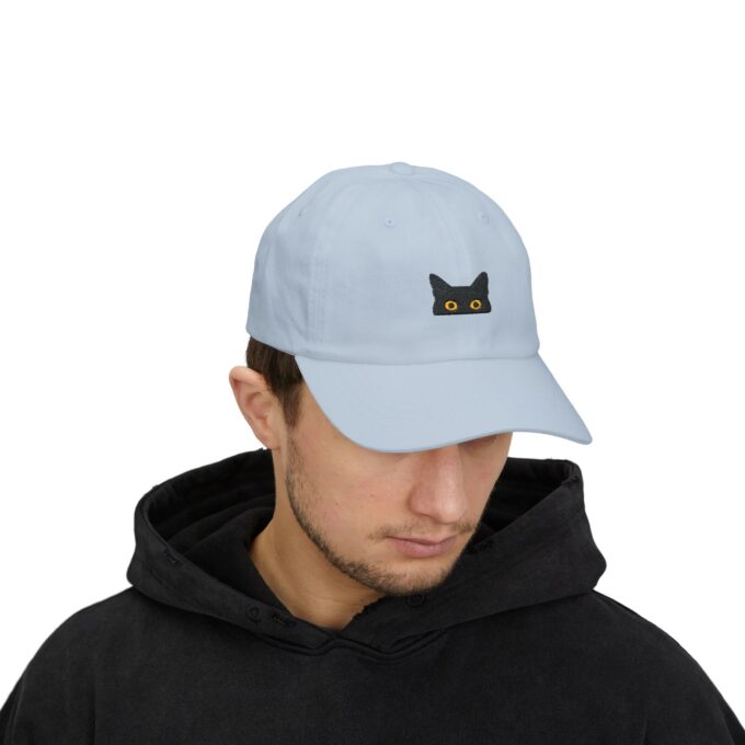 Black Cat Classic Cap – Adjustable, Stylish & Durable - Image 10