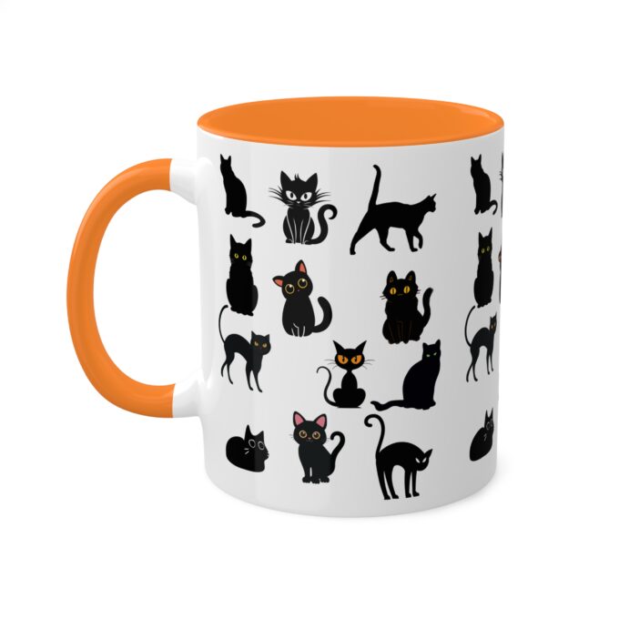 Black Cat Christmas Mug – Festive & Fun Drinkware - Image 7