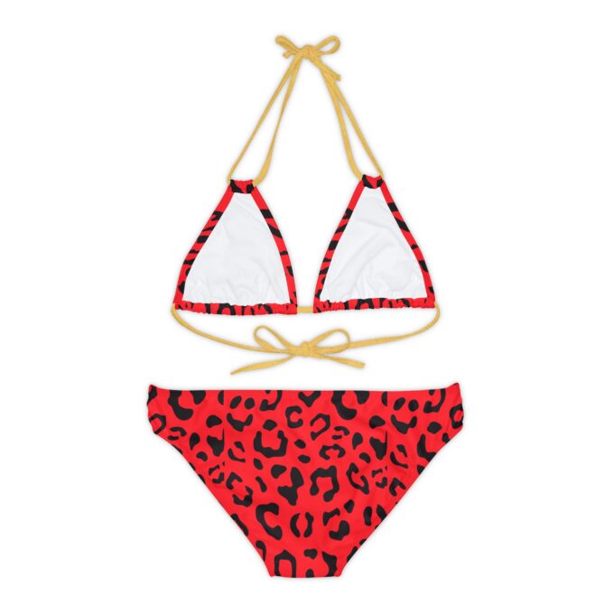 Leopard Women’s Strappy Bikini Set – Bold & Stylish Swimwear - Image 6