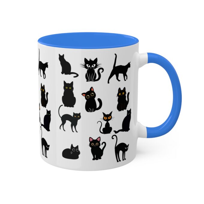 Black Cat Christmas Mug – Festive & Fun Drinkware - Image 13