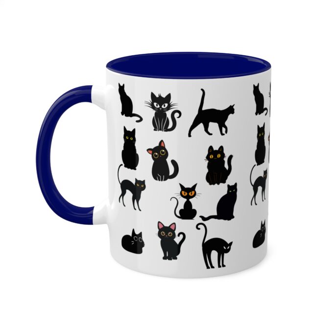 Black Cat Christmas Mug – Festive & Fun Drinkware - Image 14