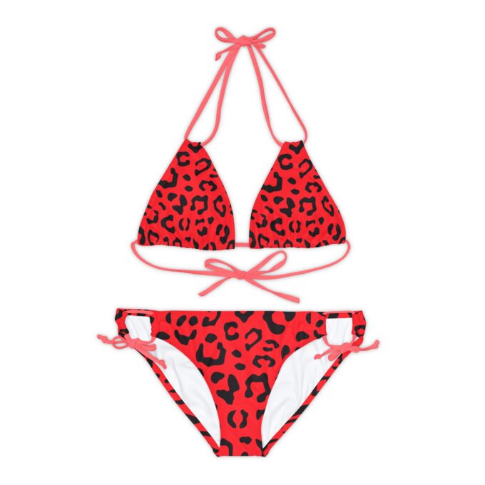 Leopard Women’s Strappy Bikini Set – Bold & Stylish Swimwear - Image 14