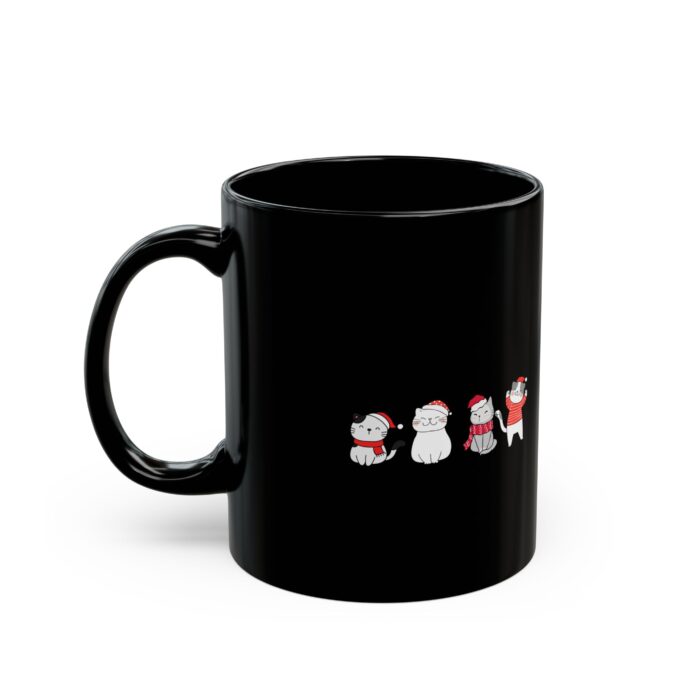 Black Cat Mug – 11oz & 15oz Ceramic Coffee Companion - Image 2